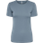 Only Solid Colored Training Tee - Grey/Blue Mirage