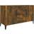 vidaXL Engineered Wood Smoked Oak Skænk 100x60cm