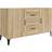 vidaXL Engineered Wood Sonoma Oak Skænk 100x60cm