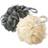 Hydrea London Shower Puffs Pack of 2 Exfoliating Body Scrubber Cleansing Shower