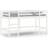 vidaXL white, 80 200 Loft Bed with Ladder Children Bunk Bed Solid Pine