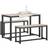 SoBuy OGT25-HN Bordgruppe 58x110cm 3stk