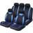 Sakura Car Seat Headrest Covers Carnaby Blue SS5292 Airbag