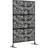 OutSunny Outdoor Privacy Screen with Stand Ground