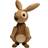 Spring Copenhagen Standing Rabbit Bonnie Oak Dekorationsfigur 12.5cm