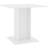 vidaXL 800252 White Spisebord 80x80cm