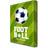 East Urban Home Children's Football Madness Green Framed Art 35.6x50.8cm