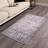 OHS Vintage Washed Flat Rug 120 x 170 cm Grey