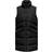 Only Matilde Long Quilted Vest - Black