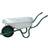 Gr8 Garden Heavy Duty Wheelbarrow 85L Litre Steel Garden Cart Pneumatic Wheel