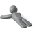 Umbra Buddy Door Stop Charcoal