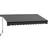 OutSunny 2.5m Electric Retractable Awning, Aluminium