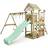 Wickey Wooden Climbing Frame Disney Adventure Swing Set and Slide