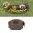 vidaXL Garden Edging 10 x 0.15 m Brown Set of 5