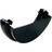FloPlast Black 112mm Round Line Gutter External Stop End