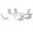 OutSunny 7 Garden Patio Dining Set
