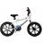 XN Urban Shark 16" BMX Gloss White/Black Kids Bike