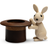 Spring Copenhagen The Magic Hat Rabbit Decoration 9.5 cm Maple Figurine