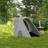 OutSunny 2-3 Man Camping Tent with Bedroom and Living Room Yellow