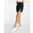 Stradivarius Mini Skirt With Split Hem - Black