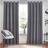 Furn Dawn 100% Blackout Thermal Eyelet Curtain 229 x 137 cm