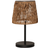 Star Trading Cesta Brown Bordlampe 48cm