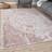 THE RUGS Carina Modern Washable Pink