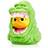 Numskull TUBBZ Boxed Edition Slimer samlarobjekt vinyl gummi anka figur officiella Ghostbusters varor TV, filmer och TV-spel