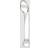 LoveHoney Slimline G-Spot Sensual Glass Dildo Clear
