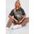 boohoo Plus Arizona Washed Oversized T-shirt Charcoal