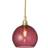 Ebb & Flow Rowan Ruby/Gold Pendel ∅ 28cm