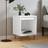 vidaXL white, 1 Cabinets Engineered Bedside Table