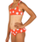 NABAIJI Kid's Swimsuit 2pcs- Bright Tomato