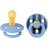 Bibs Pacifier Colour Latex Studio Collection Pin Sky Blue Mix Size 2