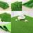 Shein 30x30cm Artificial Grassland Simulation Moss Lawn Turf Fake Green Grass Mat Carpet Micro Decorations