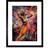 ARTERY8 Happy Woman Dancing to Music Black Framed Art 17.8x22.9cm