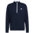 Adidas Quarter Zip Golf Pullover - Collegiate Navy/White