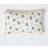 Homescapes Cotton Paisley Dots Cushion Cover White