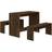vidaXL Engineered Wood Smoked Oak Bordgruppe 50x102.1cm 3stk