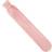 OHS Long Hot Water Bottle with Cover Bed Warmer Fleece Faux Fur 2L Rubber Light Pink One Size