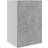 vidaXL Engineered Wood Concrete Grey Vægskab 39.5x60cm