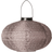 Naga Solcelle lanterne, oval, mørk