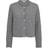 Co'Couture Pointellecc Cardigan - Light Grey Melange