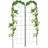 OutSunny Set of 2 Metal Trellis for Plants, Grid