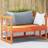 vidaXL Sofa Extendable Wax Brown Solid Wood Pine Garden Bench