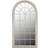 vidaXL Garden Mirror White Väggspegel 60x116cm