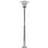 Nordlux Vejers 2M Galvanized Steel Lamp Post 215cm