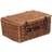 RED HAMPER Wicker Double Steamed 40cm Picnic Basket