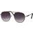 24.se Aviator Solbriller - Guld/Sort Linse