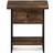 Furinno Dario Amber Pine/Black Småbord 39.5x39.5cm